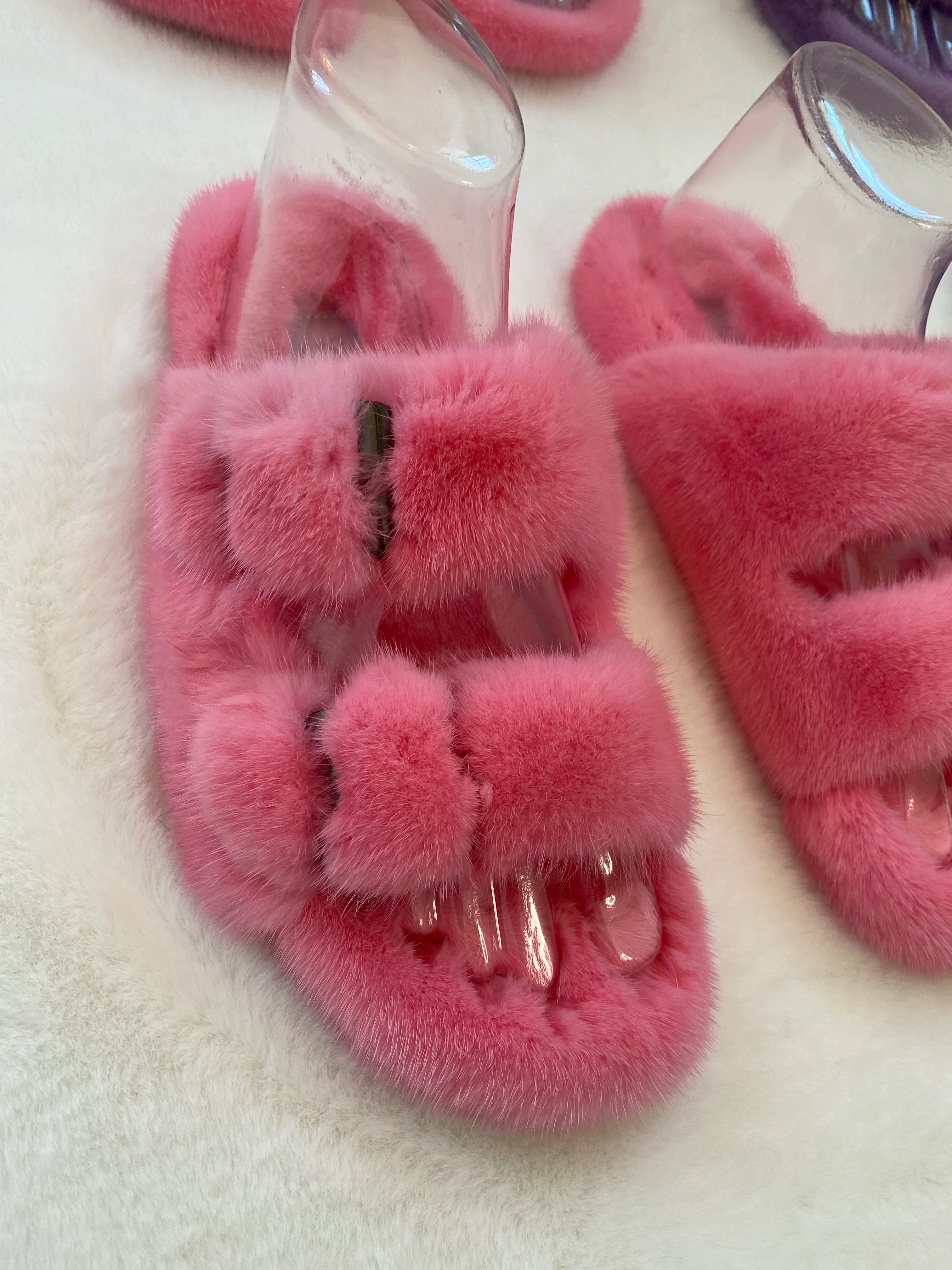 Fur Slides & Slippers